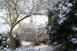 VUE SOUS LA NEIGE